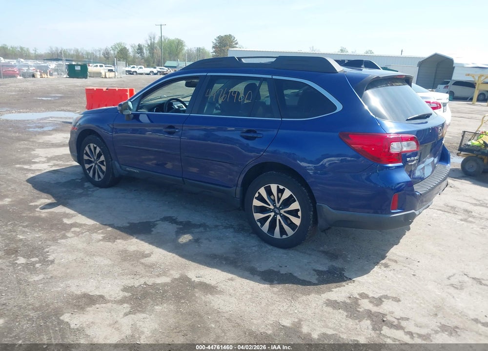 2016 SUBARU OUTBACK 2.5I LIMITED VIN: 4S4BSANC5G3201506