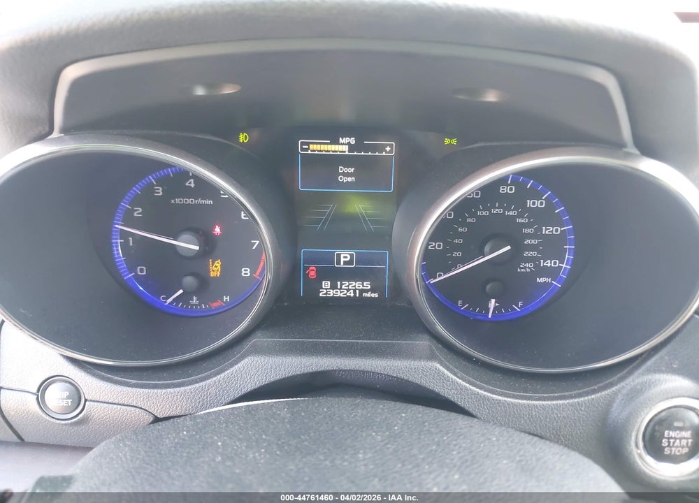 2016 SUBARU OUTBACK 2.5I LIMITED VIN: 4S4BSANC5G3201506
