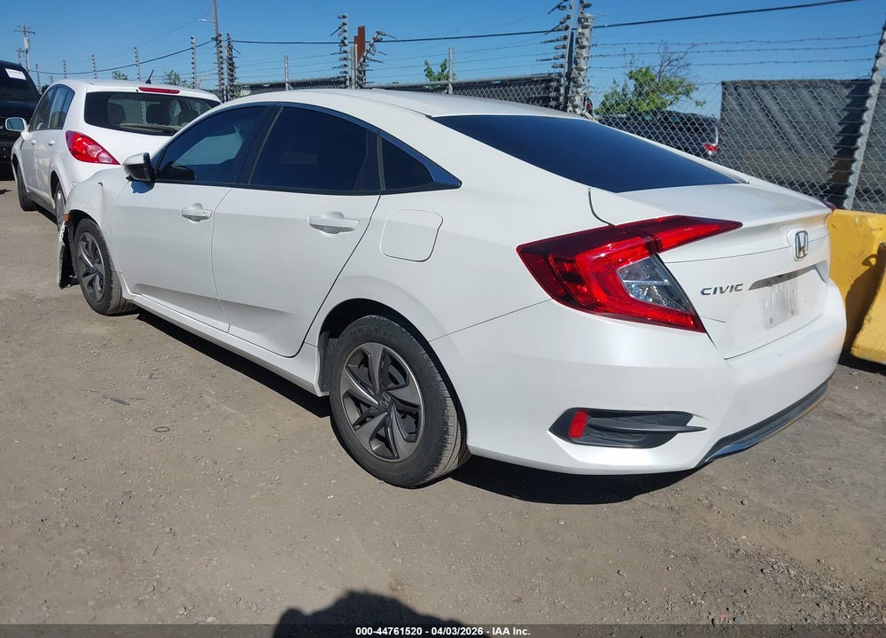 2019 HONDA CIVIC LX VIN: 19XFC2F60KE213663