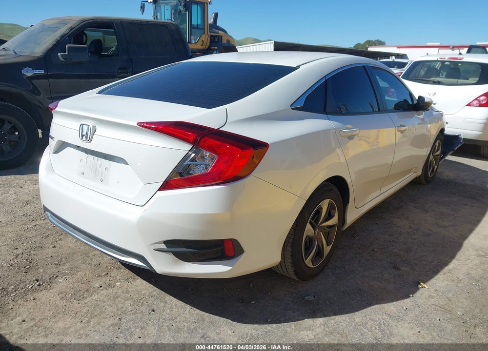 2019 HONDA CIVIC LX VIN: 19XFC2F60KE213663