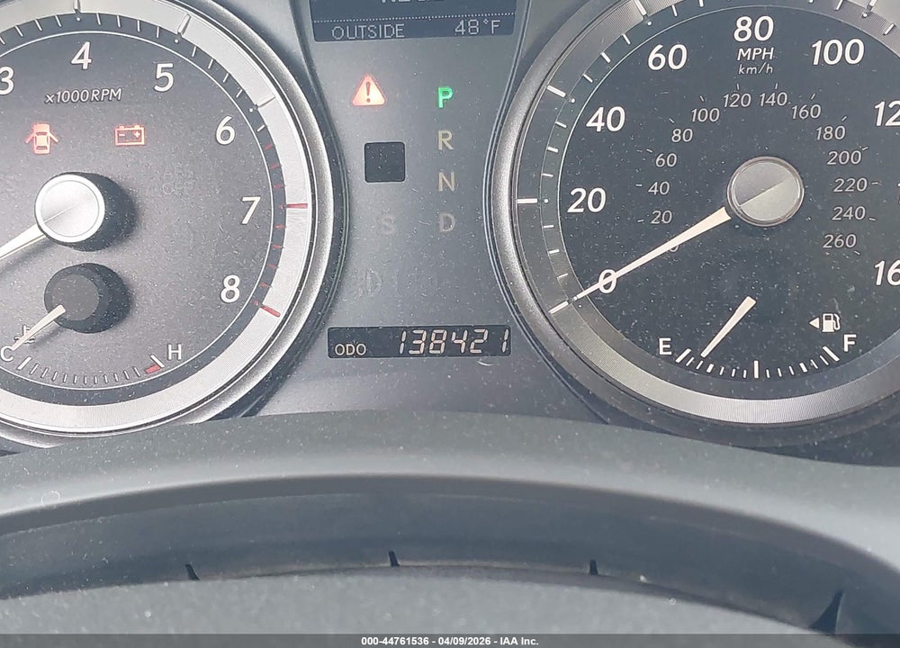 2007 LEXUS ES 350 VIN: JTHBJ46G472044372