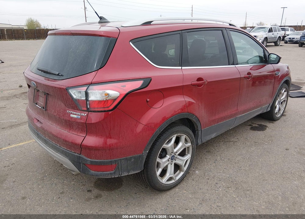 2018 FORD ESCAPE TITANIUM VIN: 1FMCU9J91JUC26220