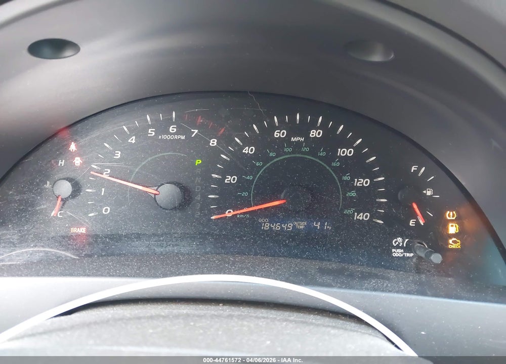 2009 TOYOTA CAMRY LE VIN: 4T4BE46K69R107720