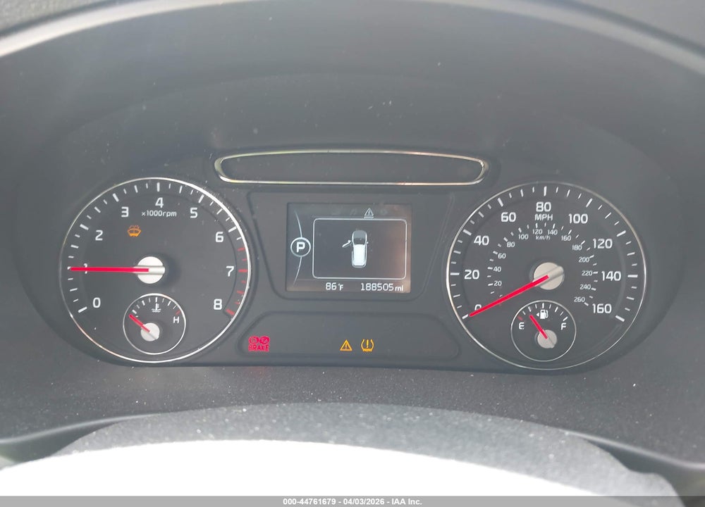 2017 KIA SORENTO 2.4L LX VIN: 5XYPG4A34HG261289