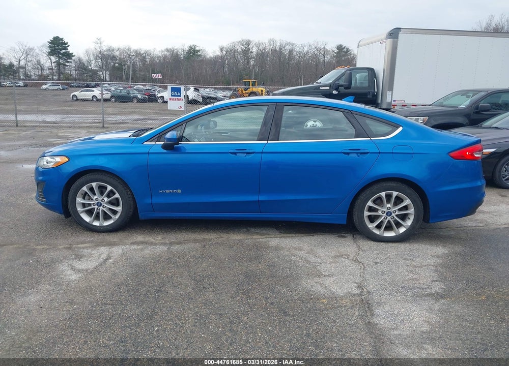 2019 FORD FUSION HYBRID SE VIN: 3FA6P0LU2KR258131