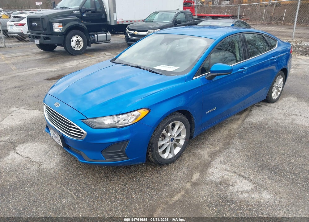 2019 FORD FUSION HYBRID SE VIN: 3FA6P0LU2KR258131