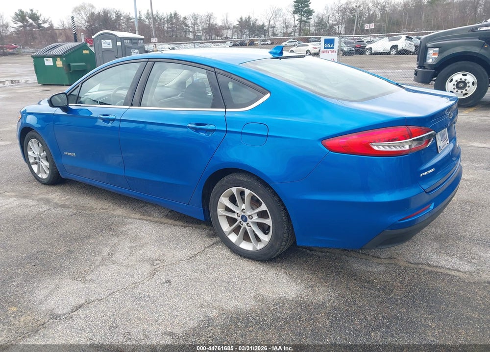 2019 FORD FUSION HYBRID SE VIN: 3FA6P0LU2KR258131