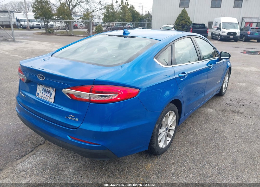 2019 FORD FUSION HYBRID SE VIN: 3FA6P0LU2KR258131