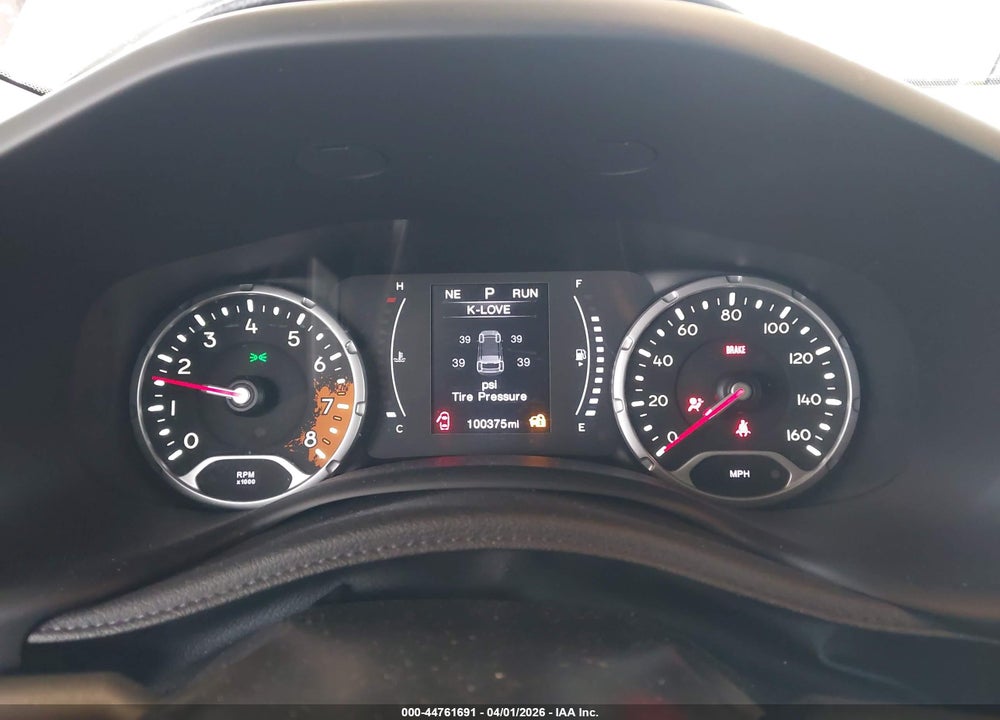 2017 JEEP RENEGADE ALTITUDE FWD VIN: ZACCJABB6HPG51010