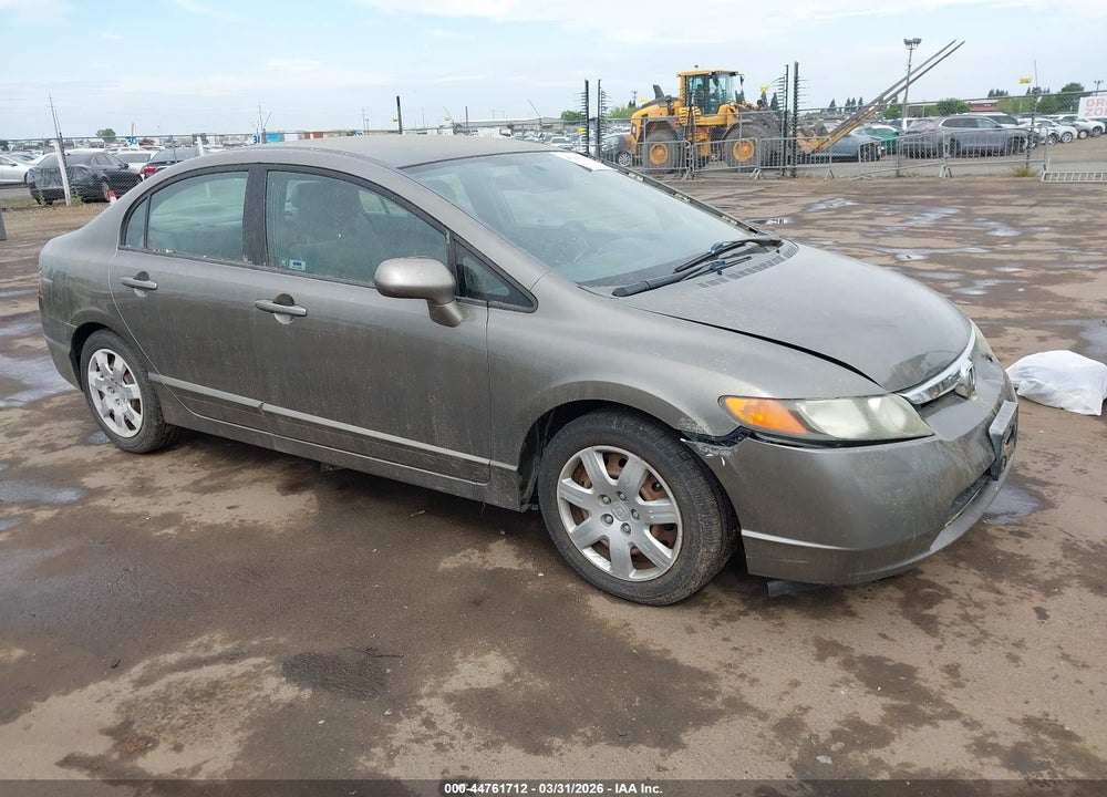 2008 HONDA CIVIC LX VIN: 2HGFA15508H301278