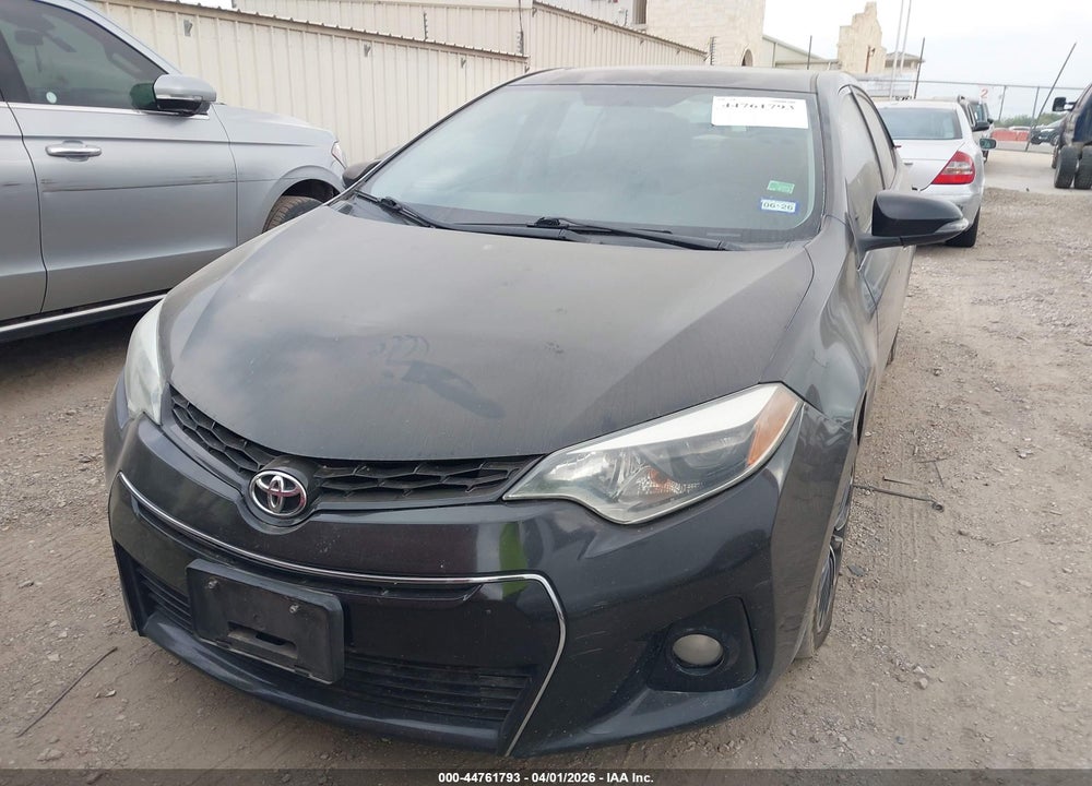 2015 TOYOTA COROLLA S PLUS VIN: 5YFBURHE3FP293697