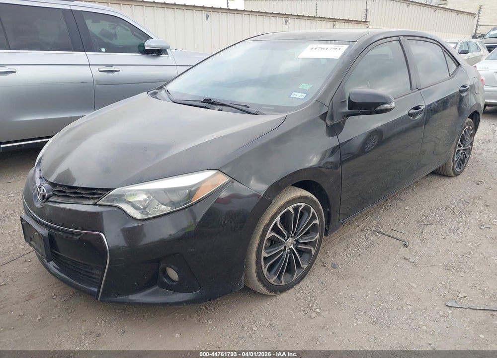 2015 TOYOTA COROLLA S PLUS VIN: 5YFBURHE3FP293697