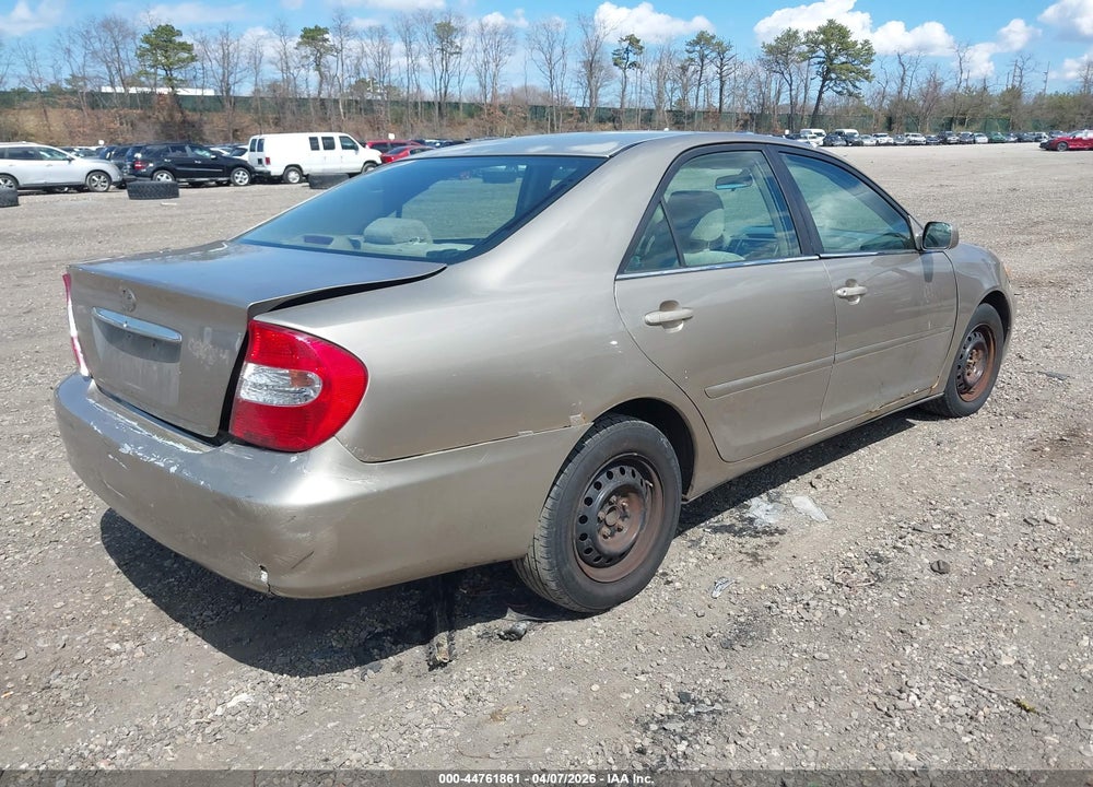 2003 TOYOTA CAMRY LE VIN: 4T1BE32K23U163154