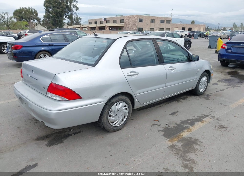 2003 MITSUBISHI LANCER ES VIN: JA3AJ26E63U083087