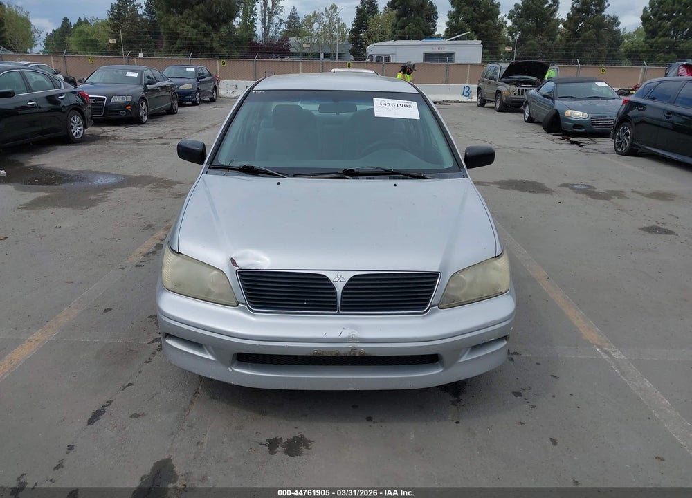 2003 MITSUBISHI LANCER ES VIN: JA3AJ26E63U083087