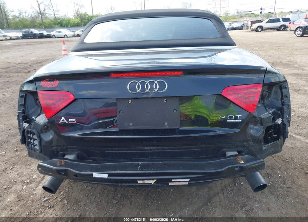 2015 AUDI A5 2.0T PREMIUM VIN: WAUMFAFH7FN002775