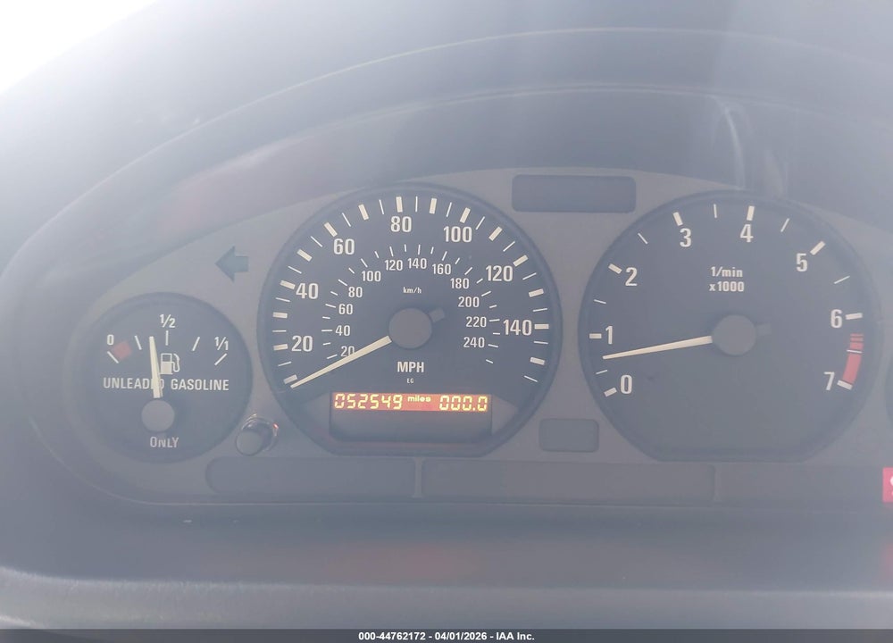 1997 BMW Z3 2.8L ROADSTER VIN: 4USCJ3328VLC01446