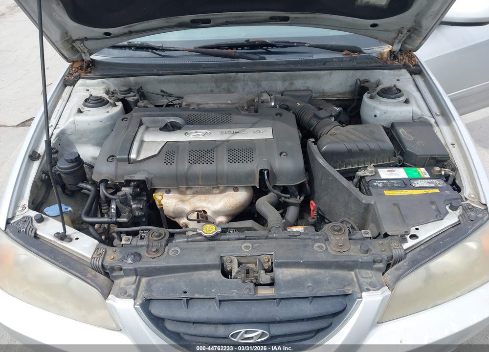2006 HYUNDAI ELANTRA GLS/LIMITED VIN: KMHDN46D86U315596