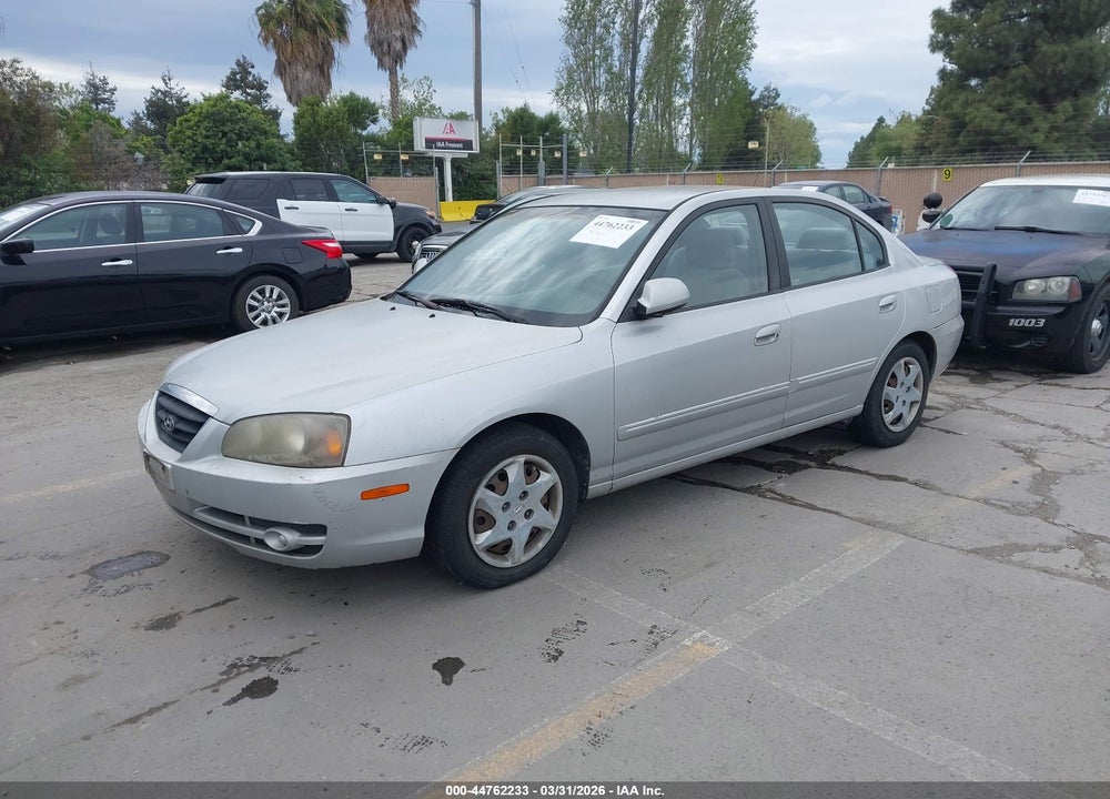 2006 HYUNDAI ELANTRA GLS/LIMITED VIN: KMHDN46D86U315596