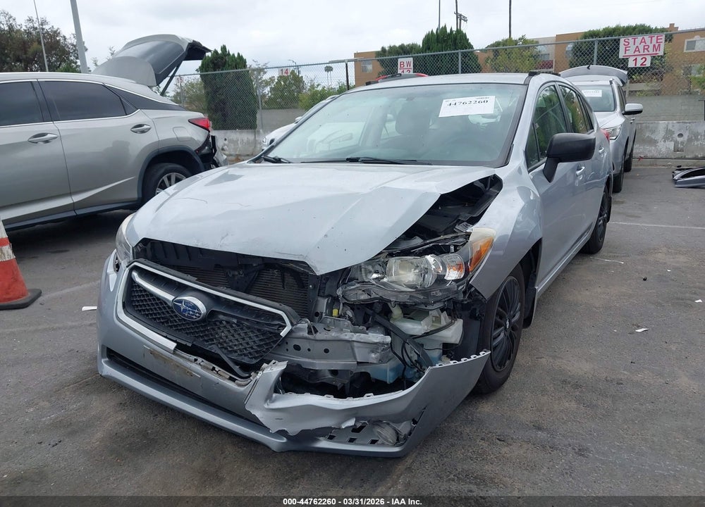 2016 SUBARU IMPREZA 2.0I VIN: JF1GPAA69G9264526