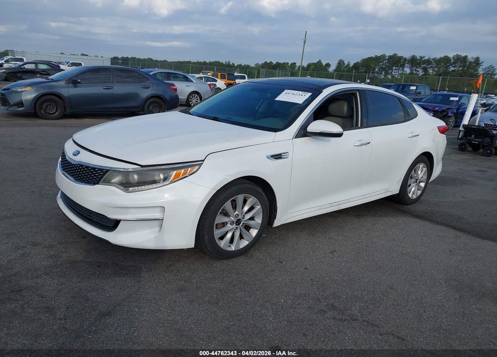 2016 KIA OPTIMA EX VIN: 5XXGU4L36GG104355