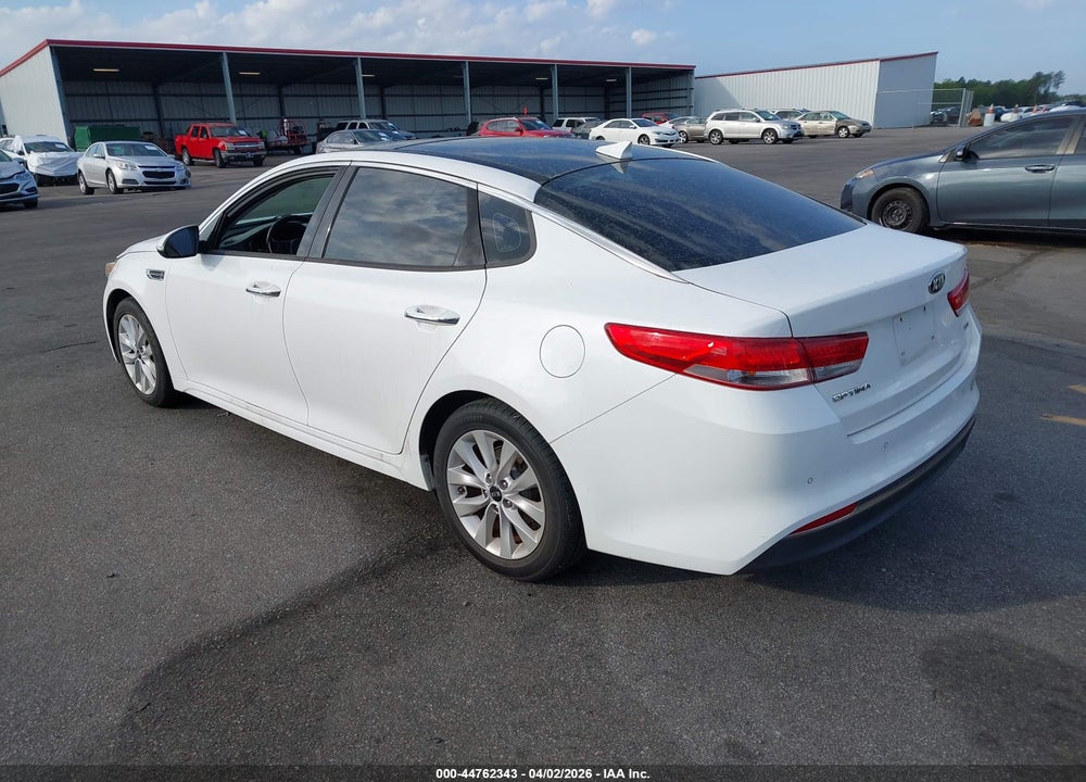 2016 KIA OPTIMA EX VIN: 5XXGU4L36GG104355