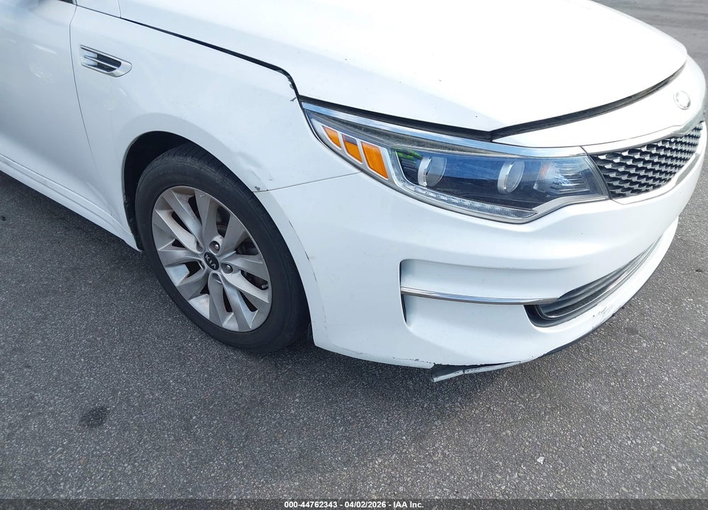 2016 KIA OPTIMA EX VIN: 5XXGU4L36GG104355