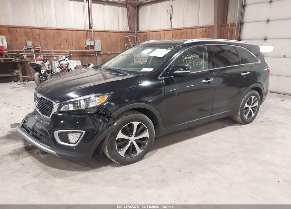 2017 KIA SORENTO 3.3L EX VIN: 5XYPHDA58HG318866