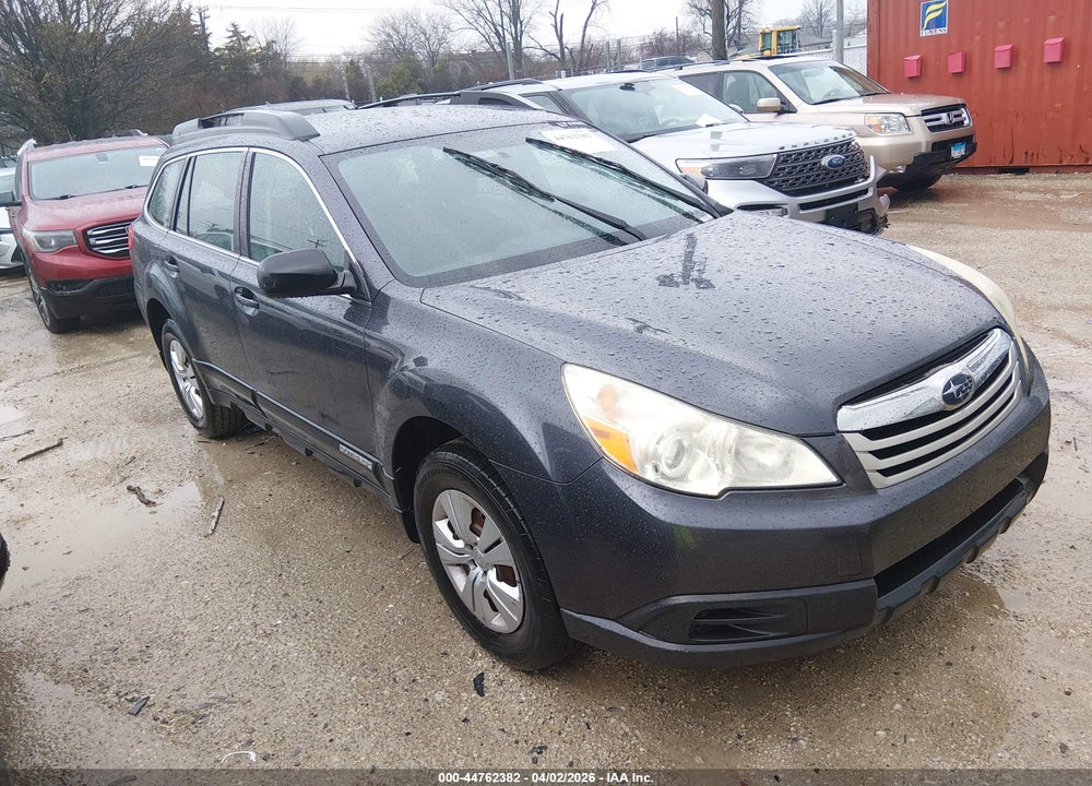 2011 SUBARU OUTBACK 2.5I VIN: 4S4BRBAC1B3325160