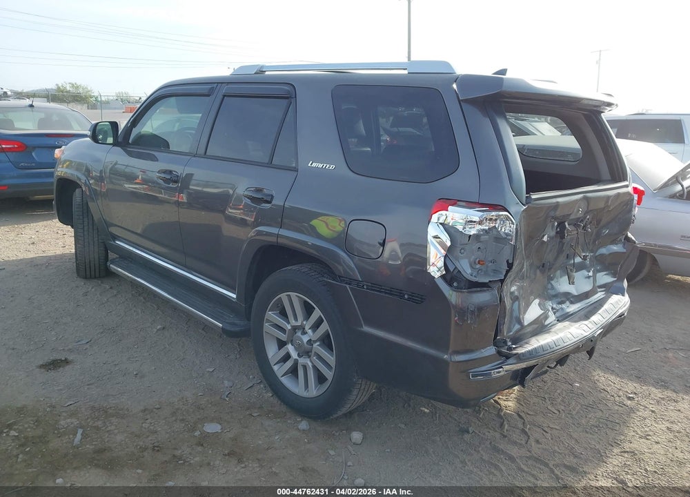 2012 TOYOTA 4RUNNER LIMITED VIN: JTEZU5JR1C5039236