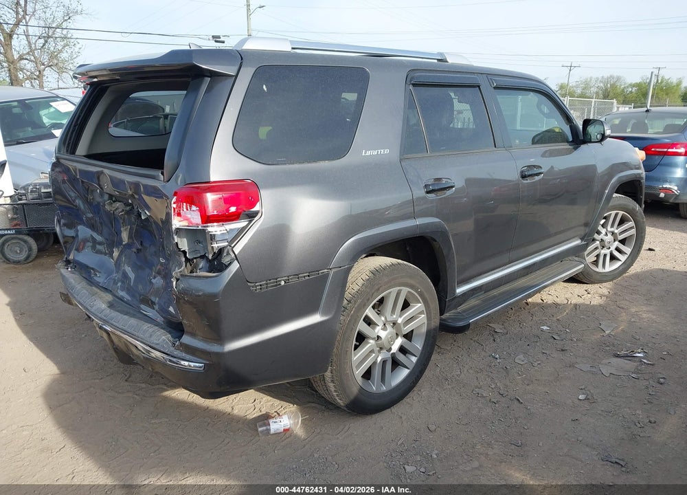 2012 TOYOTA 4RUNNER LIMITED VIN: JTEZU5JR1C5039236