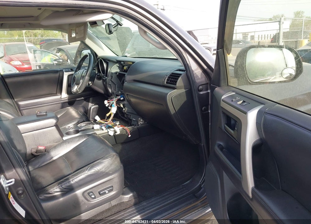 2012 TOYOTA 4RUNNER LIMITED VIN: JTEZU5JR1C5039236