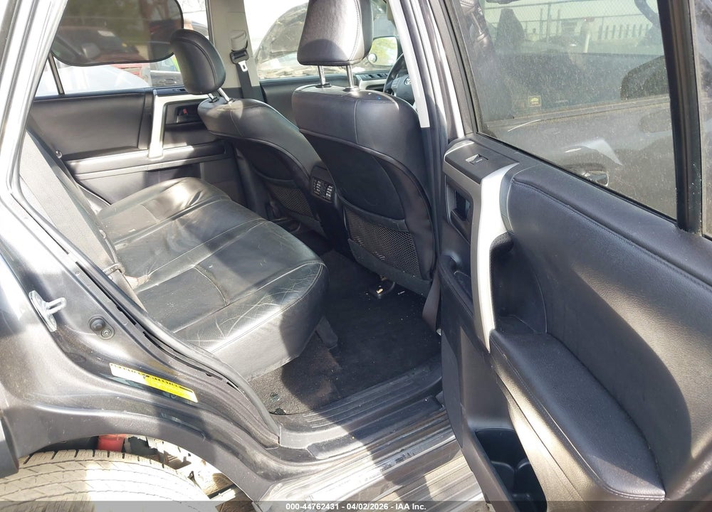 2012 TOYOTA 4RUNNER LIMITED VIN: JTEZU5JR1C5039236