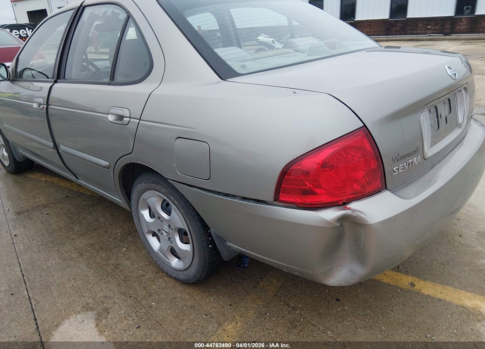2006 NISSAN SENTRA 1.8S VIN: 3N1CB51D86L633754