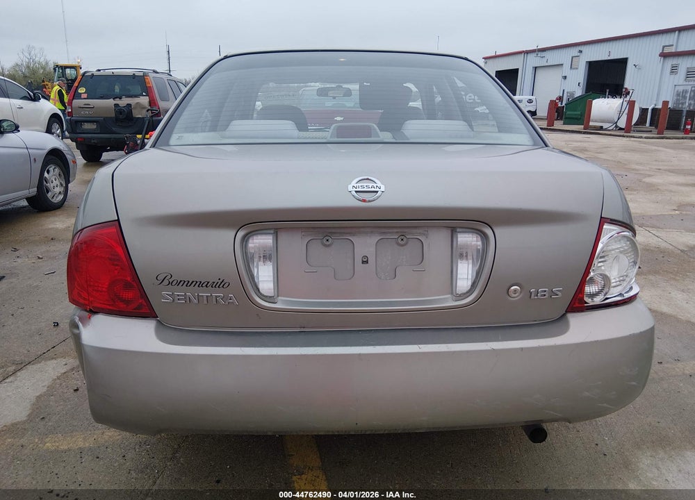 2006 NISSAN SENTRA 1.8S VIN: 3N1CB51D86L633754