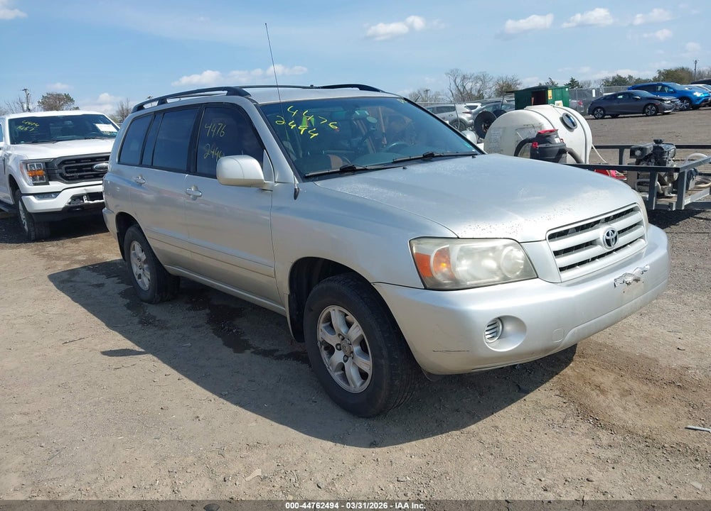 2005 TOYOTA HIGHLANDER VIN: JTEHD21A750036992