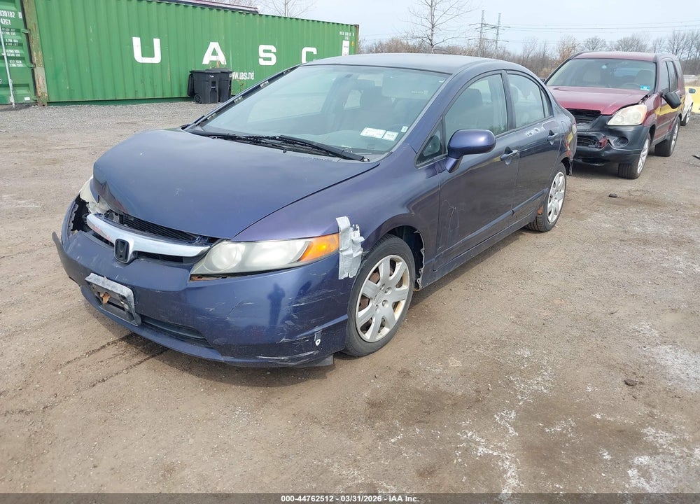 2007 HONDA CIVIC LX VIN: 2HGFA16507H503342