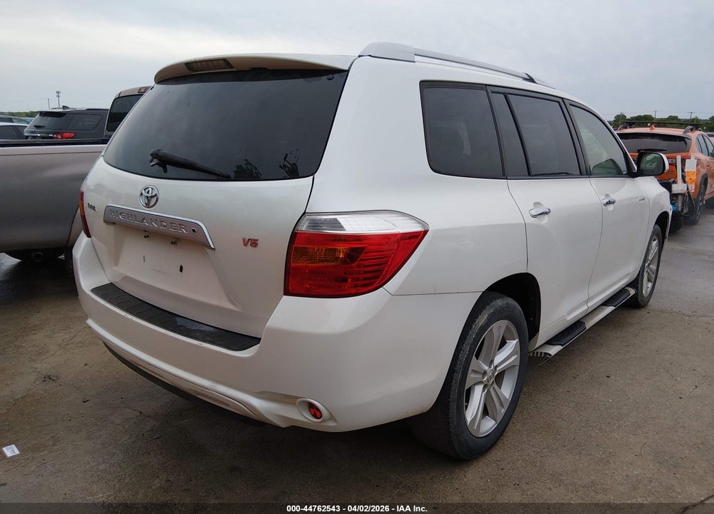 2009 TOYOTA HIGHLANDER LIMITED VIN: JTEDS42A692092205