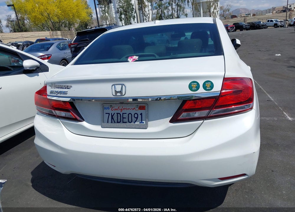 2013 HONDA CIVIC EX-L VIN: 19XFB2F98DE256857