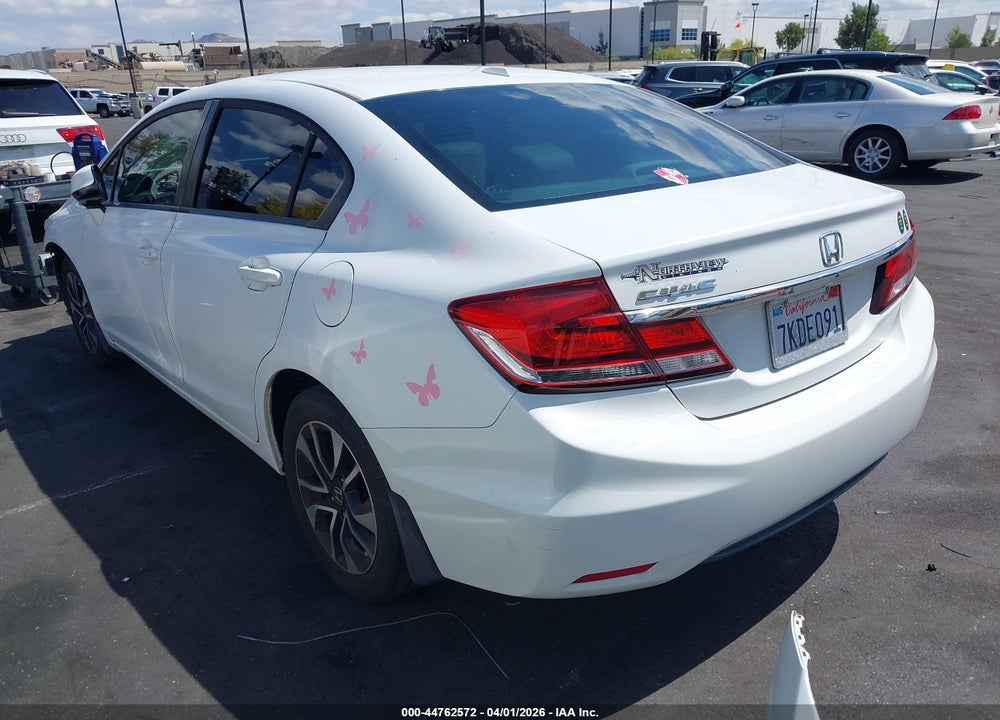 2013 HONDA CIVIC EX-L VIN: 19XFB2F98DE256857