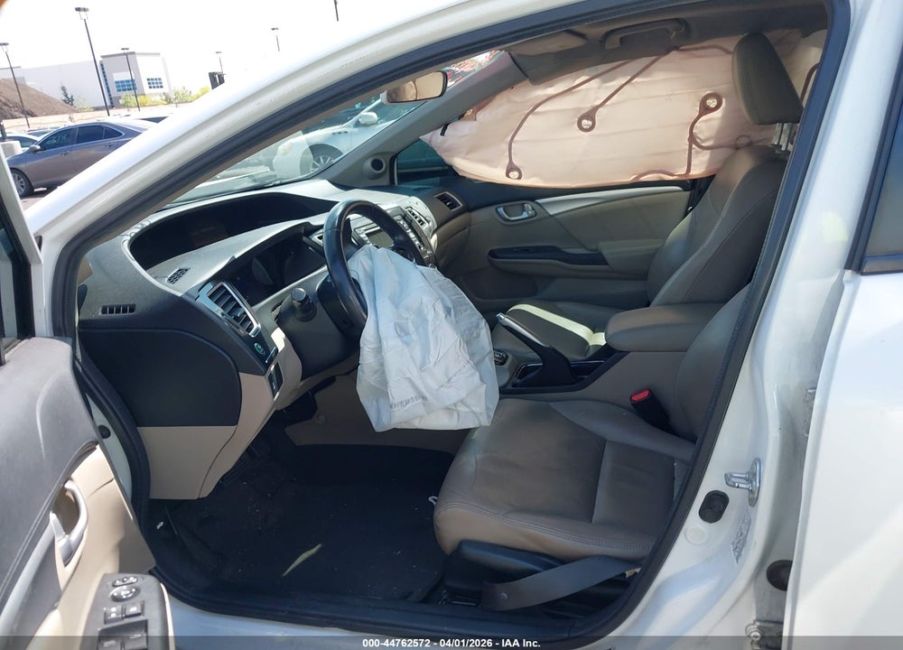 2013 HONDA CIVIC EX-L VIN: 19XFB2F98DE256857