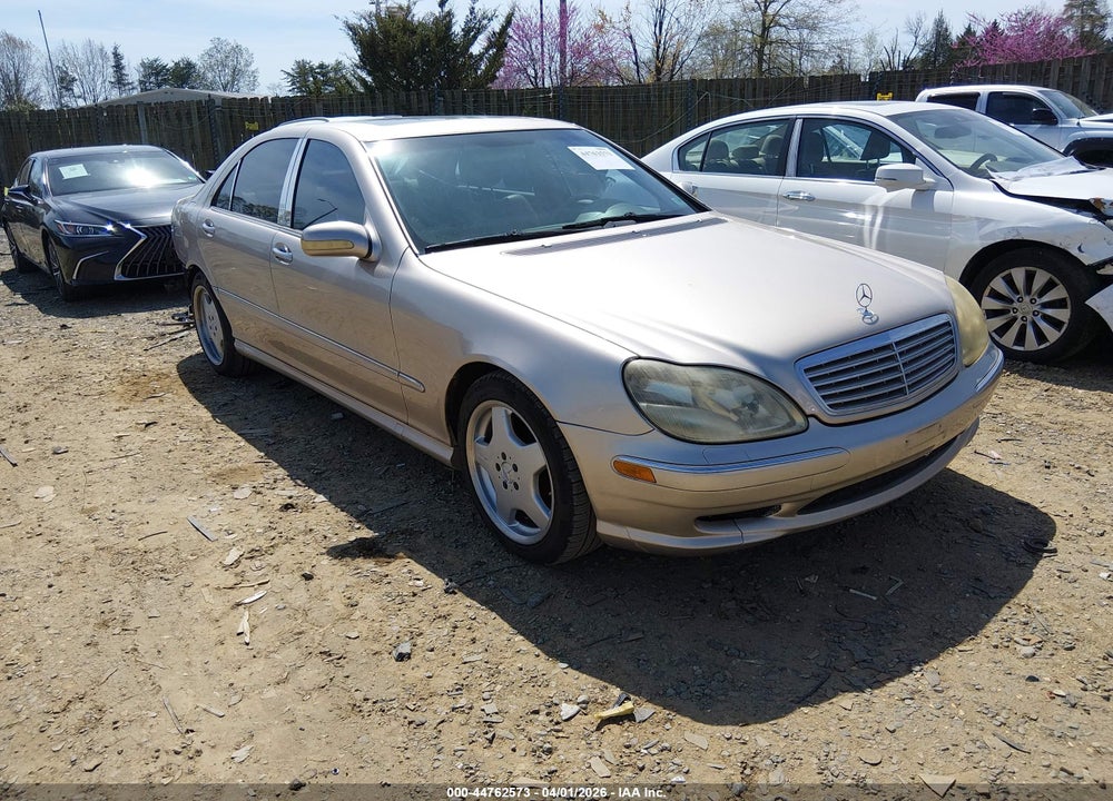 2001 MERCEDES-BENZ S 430 VIN: WDBNG70JX1A167768