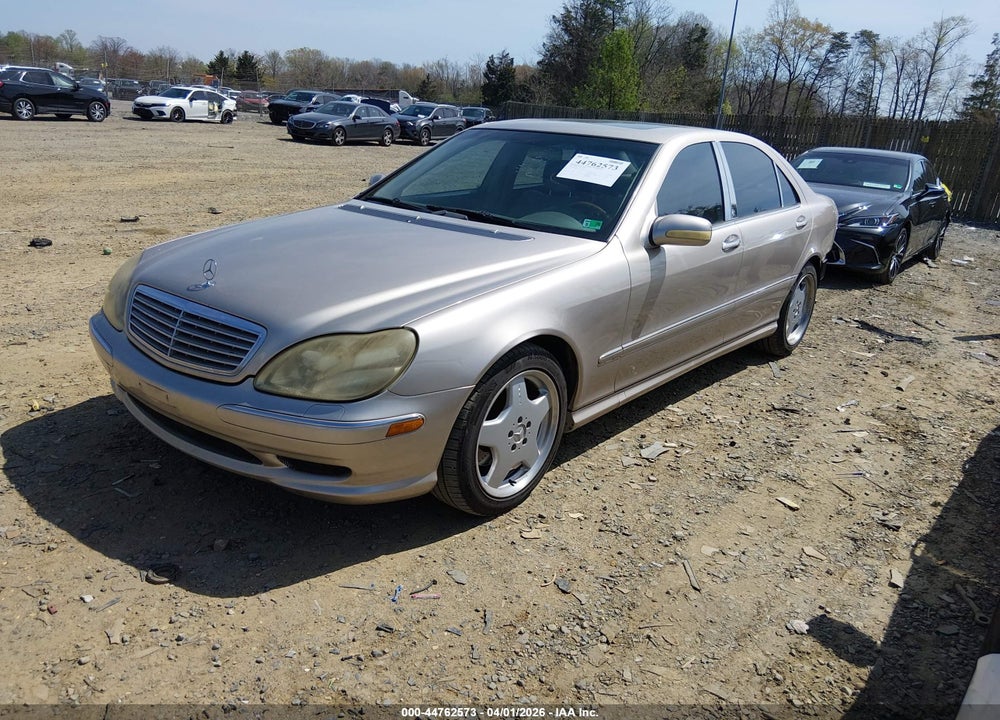 2001 MERCEDES-BENZ S 430 VIN: WDBNG70JX1A167768
