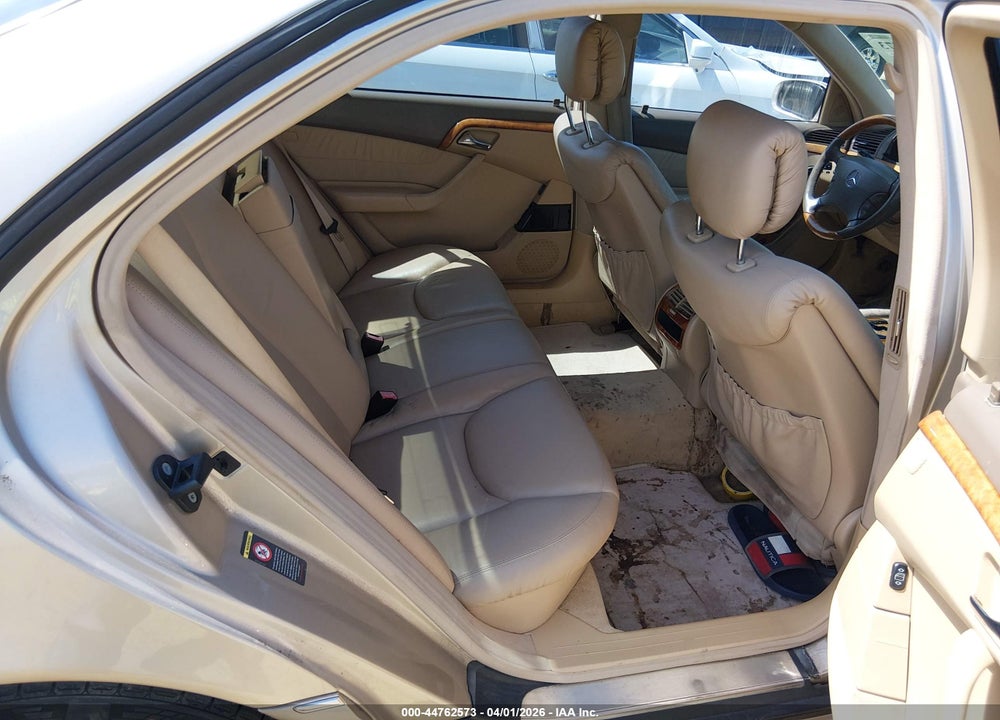 2001 MERCEDES-BENZ S 430 VIN: WDBNG70JX1A167768