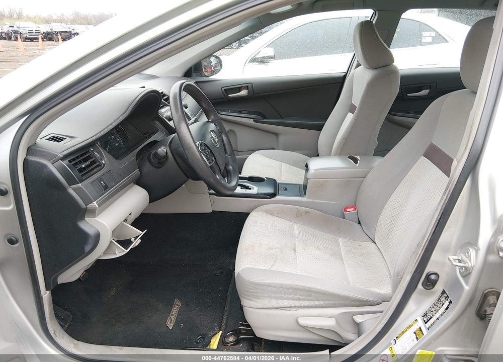 2012 TOYOTA CAMRY LE VIN: 4T1BF1FK4CU100374
