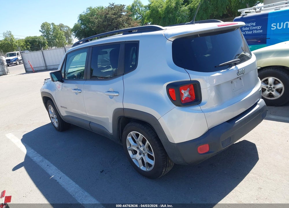 2015 JEEP RENEGADE LATITUDE VIN: ZACCJABT0FPB69190