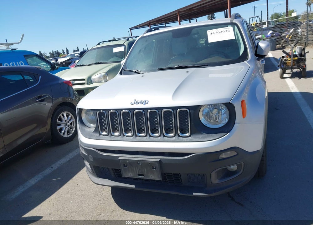 2015 JEEP RENEGADE LATITUDE VIN: ZACCJABT0FPB69190