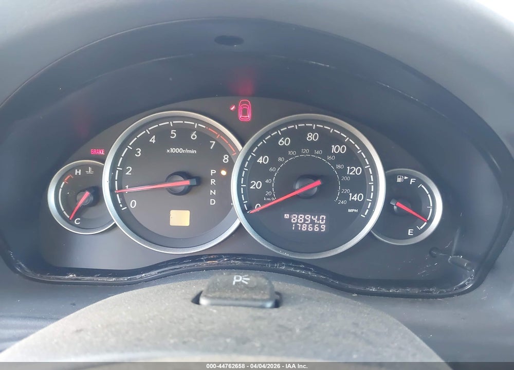 2007 SUBARU LEGACY 2.5I VIN: 4S3BP616977339061