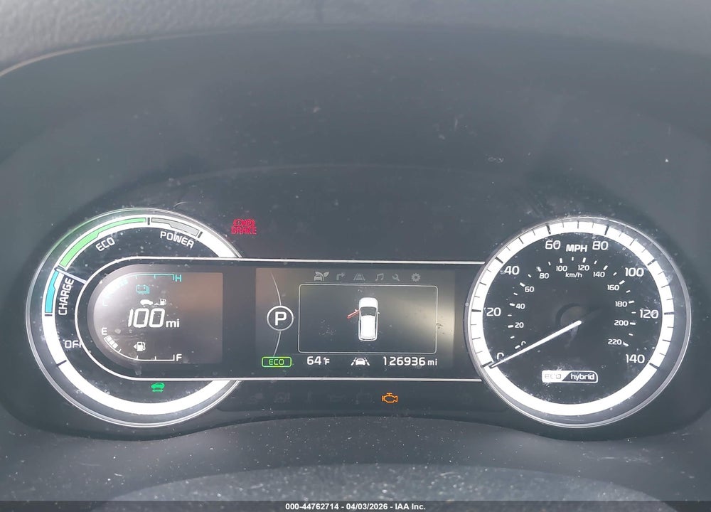 2017 KIA NIRO TOURING VIN: KNDCE3LC1H5050815
