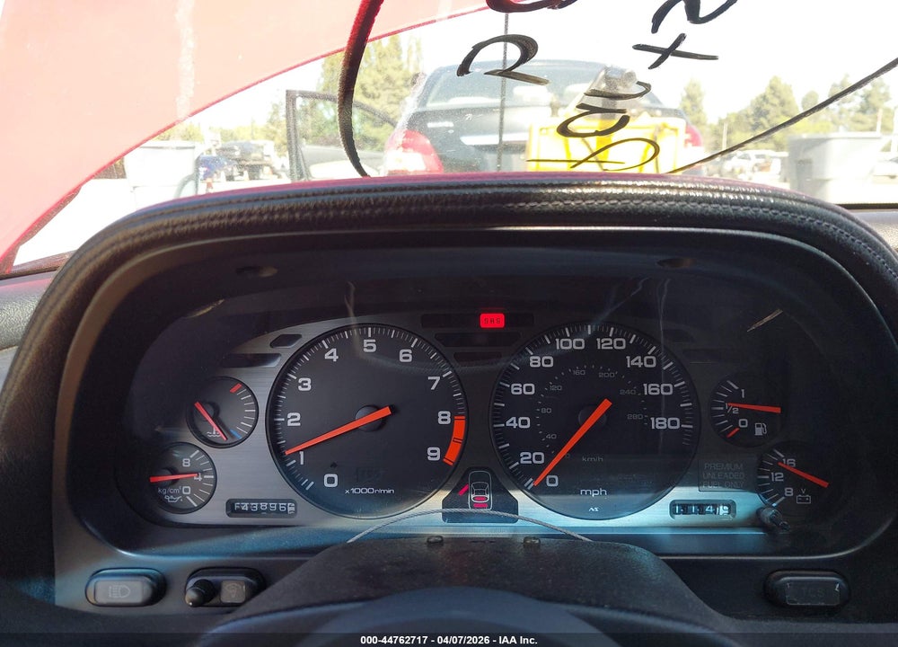 1991 ACURA NSX VIN: JH4NA115XMT000075